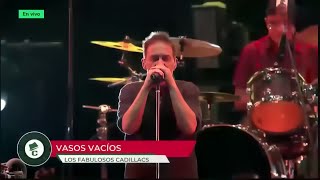 Los Fabulosos Cadillacs - Vasos vacíos en vivo Zócalo CDMX 2023 HD 1440p 60fps