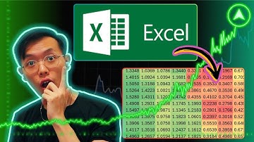 How to do Sharpe Ratio Heatmap on Moving Average Crossing Strategy  Excel Backtest!