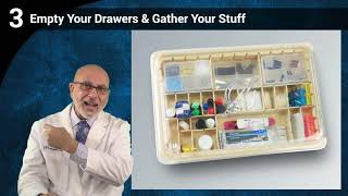 Empty The Drawers In Your Dental Office And Use Bins And Tubs (Pt. 6 of 'This Can All Be Easier')