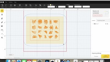 Working with vectors made of multiple images in Laser Pecker Design Space.
