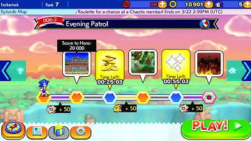 Sonic Runners Playthrough [Part 6 - Episode 6] - Evening Patrol & Espio