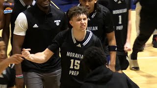 Eli Ellis Hits CRAZY Game Winner!! Moravian Prep vs. The Burlington School by EliteMixtapes 5,869 views 6 months ago 8 minutes, 10 seconds