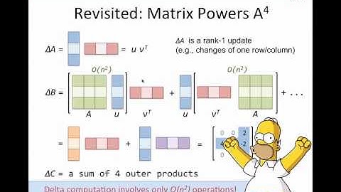 LINVIEW SIGMOD 2014 Presentation