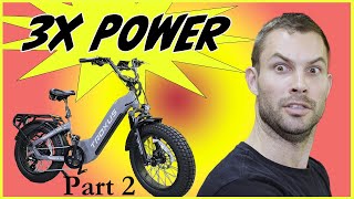 Triple your E-Bike Power? Here's How (Part 2 : Mods)