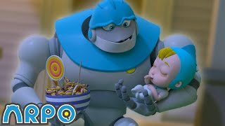 El Robot ARPO y el Bebé | ¡No despierten al bebé - Especial de Halloween! | Animados Para Niños