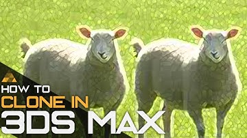 How to clone objects in 3Ds Max - Beginner to Pro 3D Artist Part 5