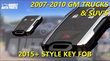 2015+ Style Chrome Key Fob Programming Guide for (2007-2010) GM Trucks - Boost Auto Parts