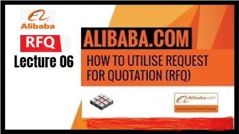 How To Use Alibaba RFQ To Attract The Best Suppliers? || A Complete Step-by-Step Tutorial Lec 06 ||