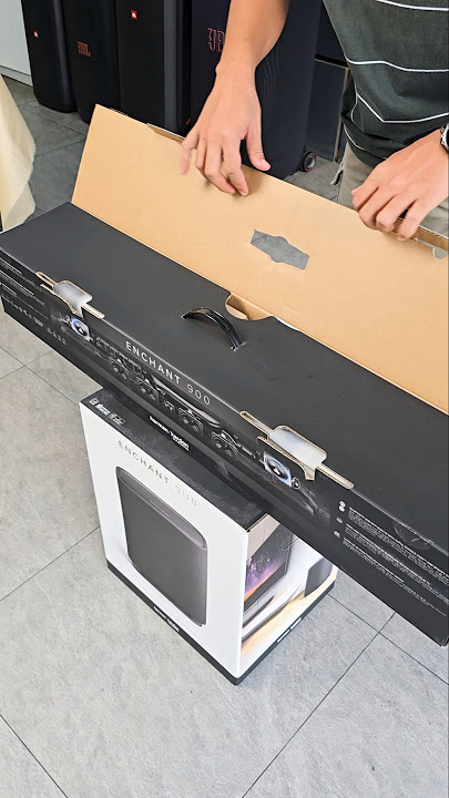 Premium Cinematic Sound System – Harman Kardon Enchant 900 & Subwoofer Unboxing #audio #usa #fyp