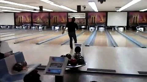 David Dave Rigsby bowling bowls a perfect game 300...