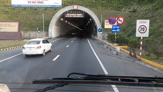 hầm hải vân hầm đường bộ dài nhất đông nam  Á the longest tunnel in southeat Asia,the Hai Van tunnel