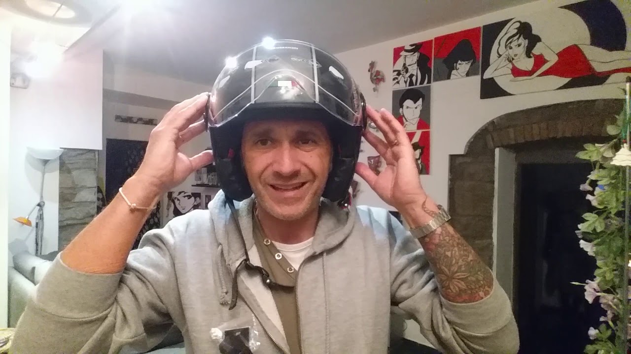 CASCO JET x Ciclomotori RECENSIONE - come azzeccare la misura del casco - -  YouTube