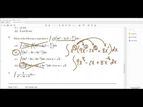 Calc Integral Review