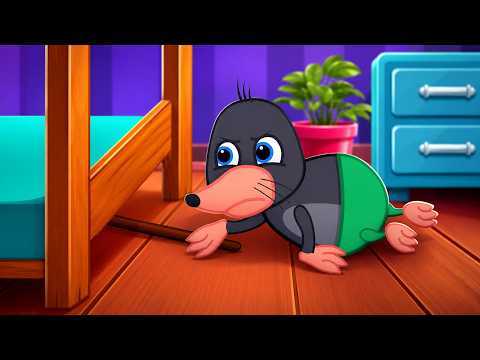 O SOM DEBAIXO DA CAMA - Benny Mole em Português Brasil - Desenho Infantil 4K