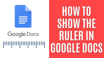 How to Show Ruler in Google Docs