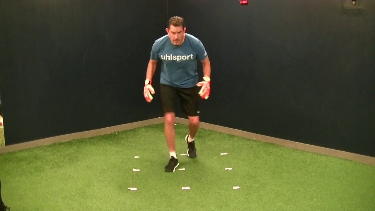 Goalkeeper Footwork Drills at home YouTube