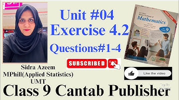 Cantab Publisher Math Class 9 Chapter 4 Exercise 4.2| #class9maths #factorization #cantabpublisher