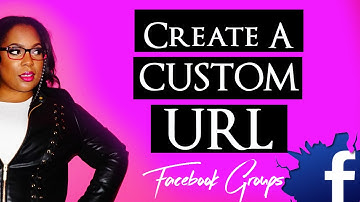 How to create a custom URL for your Facebook Group