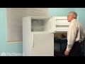 Replacing your Frigidaire Refrigerator Freezer Shelf