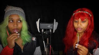 [ASMR] Twin Christmas Lollipop Lix | Twin Roleplay 🎄🎁