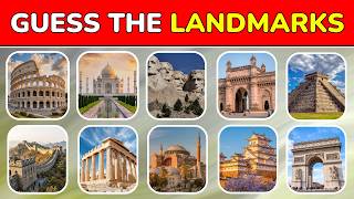🌍 Guess The Landmark | 50 Famous Landmarks Around The World 🏛️ | Ultimate Quiz Challenge