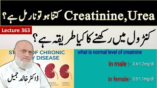 Creatinine, Bun, Kidney function Test | Lecture 367