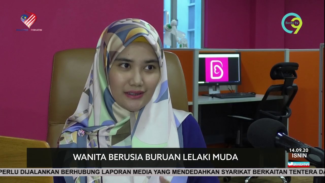 Wanita Berusia Buruan Lelaki Muda