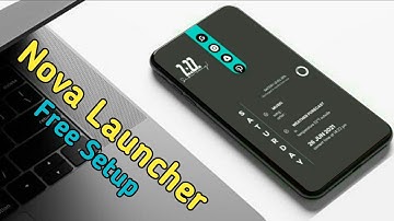 Setup nova launcher ।  2022 Customize Android with Kwgt free ☀️ #65