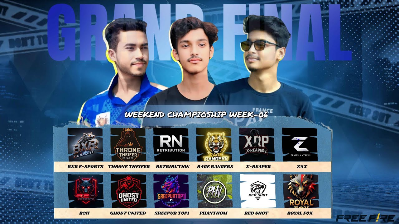 [🔴LIVE] 🔥 FFWC-6 Grand Final Live 🔥 | Free Fire বাংলাদেশ | VELTRIX CORE ...