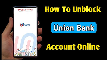 union bank account unblock kaise kare | how to unblock union bank account online