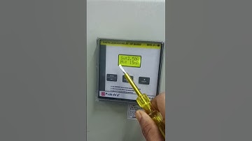 ELR!!Earth leakage relay,kaise trip aur reset hota hai, how to reset ELR@PIN2ELECTRICAL