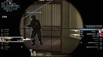 EmerekraL 1v3 AWP CLUTCH CACHE on FACEIT