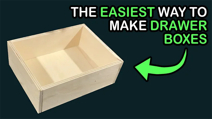 Easiest Way to Make DIY Drawer Boxes #cargocamper