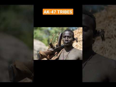 MURSI TRIBE HAVE AK 47 Shorts Short Mursi Southafrica Ak47
