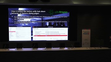 Unify lock down behavior of Options dialog pages – LibreOffice Conference 2024
