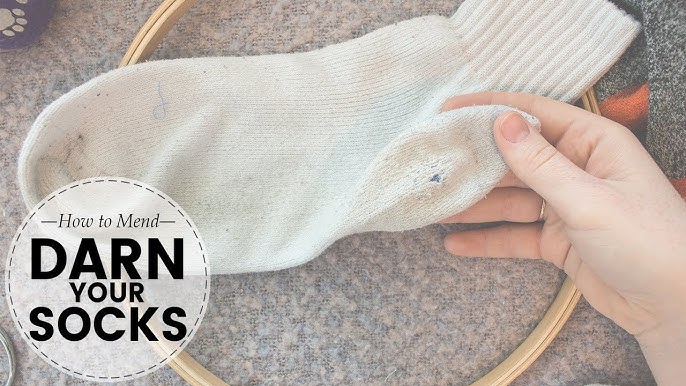How to Darn Your Socks - Darning Tutorial with Leah Day –