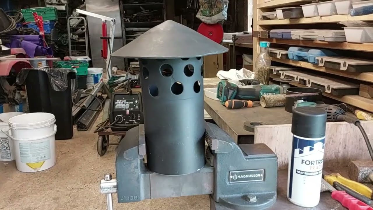 Step by step how to make a Chimney Cap cover YouTube