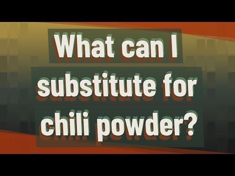 What Can You Replace Chili Powder With