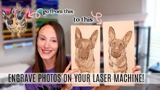 How to Engrave Photos Using Lightburn & Thunder Laser