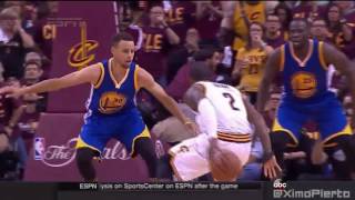 Kyrie Irving Dirty Crossover on Stephen Curry | Warriors vs Cavaliers | Game 4 | 2016 NBA