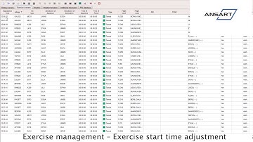 ATC SIM: Episode 7 Exercise management – Exercise start time adjustment