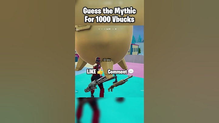 did you guess the mythic? 😭 #fortnite #fortniteclips