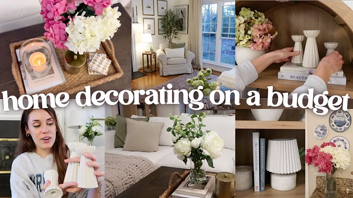 HOME DECORATING IDEAS ON A BUDGET 2025 | home decor haul & living room decorating ideas! thumbnail