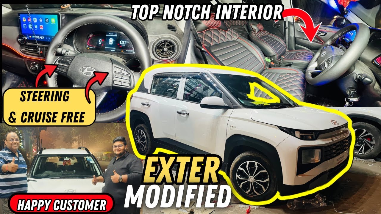 Best Hyundai Exter Modification | Hyundai Exter Base To Top Modified ...