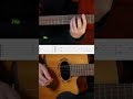 How I play Shape of My Heart #sting #nylonguitar #guitartabs #guitarlesson
