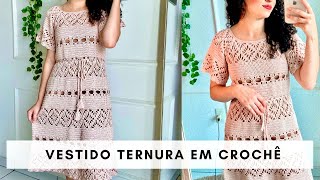 VESTIDO TERNURA EM CROCHÊ - PARTE 2 - DEBORA VILARINS - #crochet #tejidoacrochet #vestidodecroche