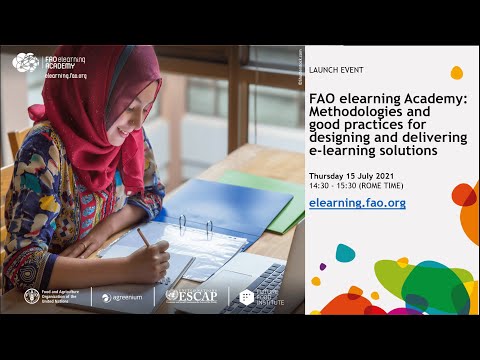 Launch of the FAO elearning Academy guide