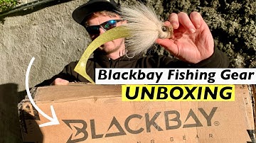 Blackbay Fishing Gear UNBOXING !! Blackbug and Blackshad - Bkk fishing hooks