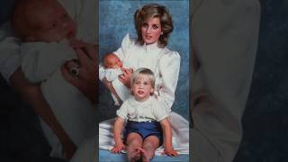 Princess Diana And Her Two Princes #princessdiana #princewilliam #princeharry #shorts