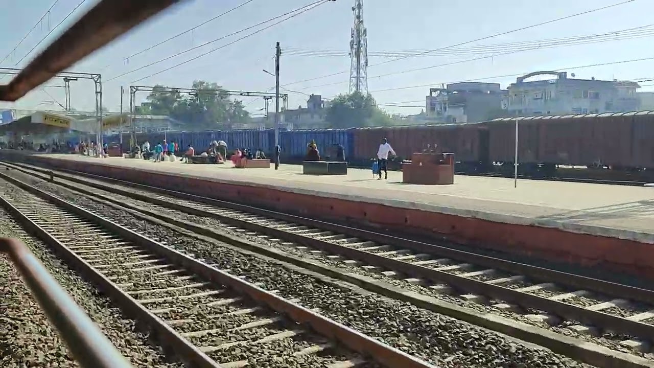 Crossing MEGHNAGAR Railway Station Ll Dehradun Express 19019 YouTube Crossing MEGHNAGAR Railway Station Ll Dehradun Express 19019 YouTube